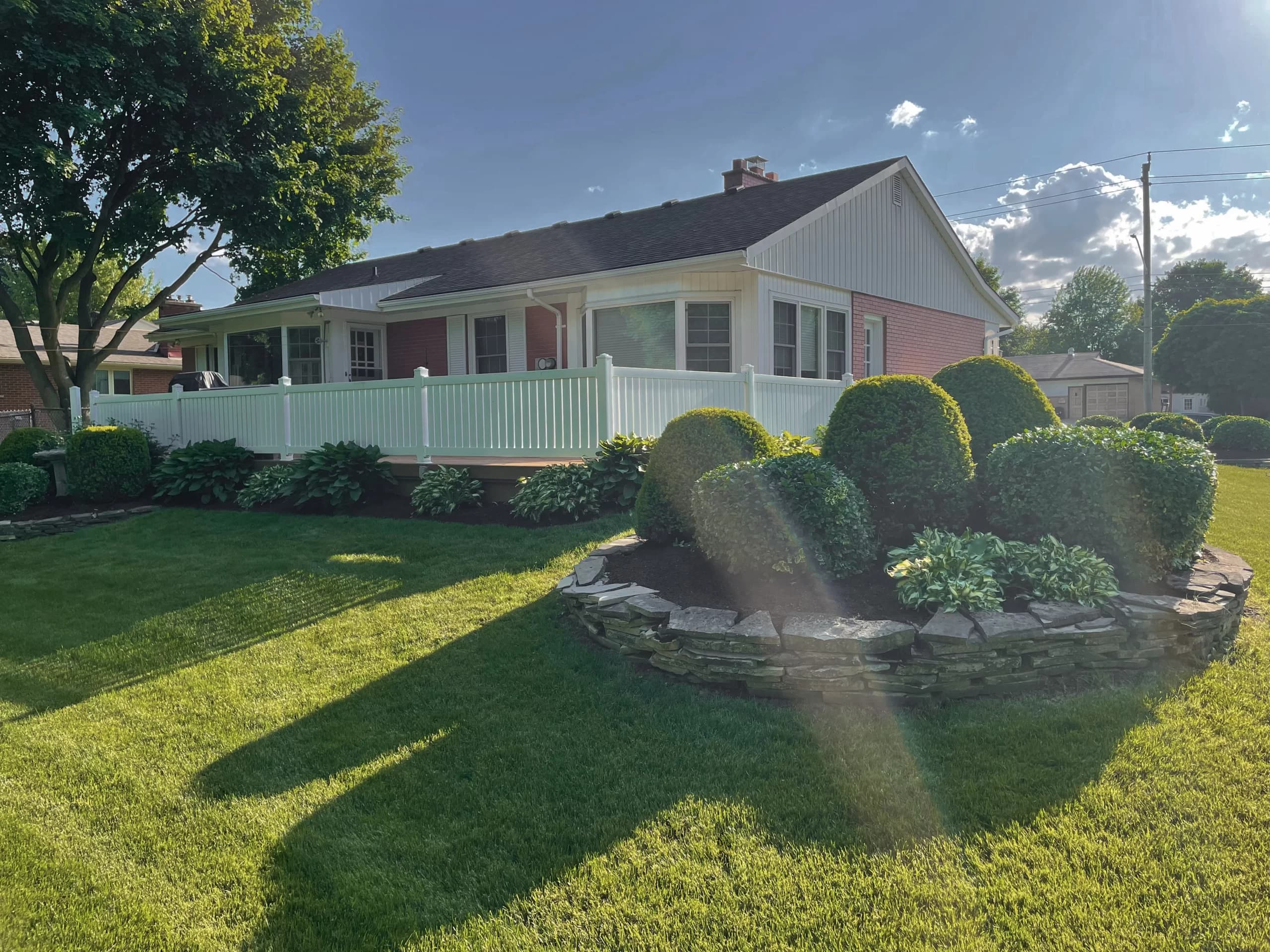 Property maintenance by TLR Landscaping